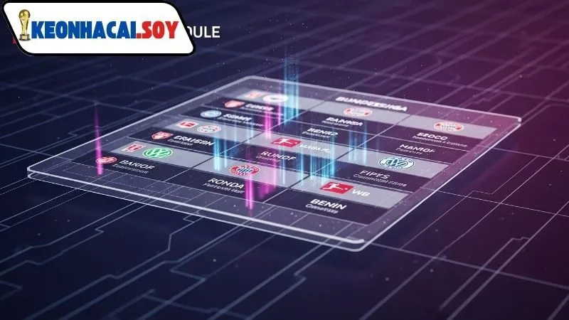 Lịch thi đấu Bundesliga Kèo Nhà Cái mùa giải 2025–2026 2 Cập nhật lịch thi đấu Bundesliga Kèo Nhà Cái hôm nay