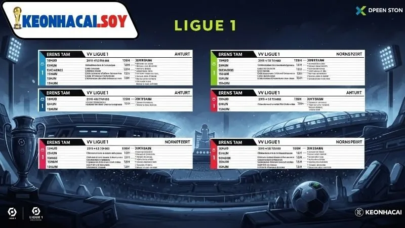 Lịch thi đấu Ligue 1 Kèo Nhà Cái hôm nay 2 Lịch thi đấu Ligue 1 Kèo Nhà Cái hiện nay