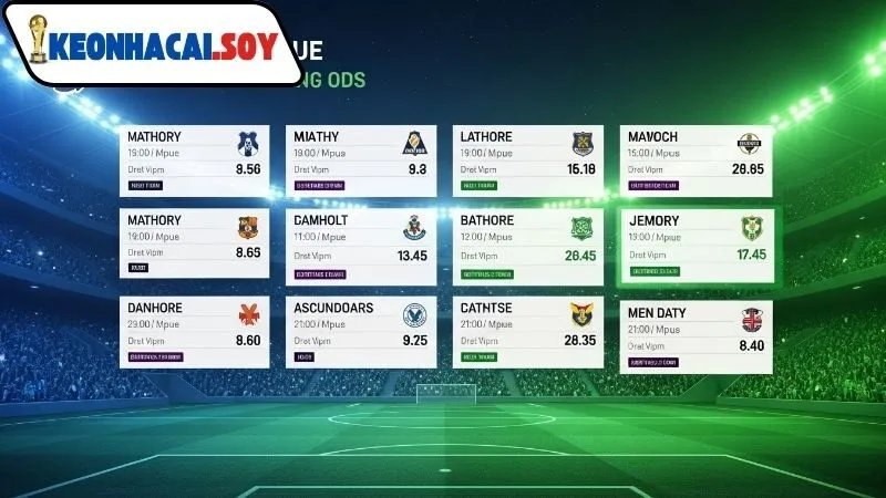 Lịch thi đấu Premier League Kèo Nhà Cái mùa giải 2025–26 3 Lịch thi đấu Premier League Kèo Nhà Cái theo từng vòng