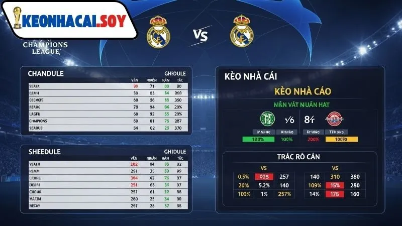 Lịch thi đấu UEFA Champions League Kèo Nhà Cái hôm nay 3 Gợi ý kèo với lịch thi đấu UEFA Champions League Kèo Nhà Cái