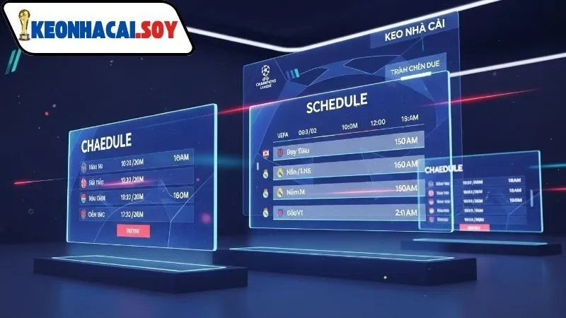 Lịch thi đấu UEFA Champions League Kèo Nhà Cái hôm nay 4 Lưu ý khi theo dõi lịch thi đấu UEFA Champions League Kèo Nhà Cái